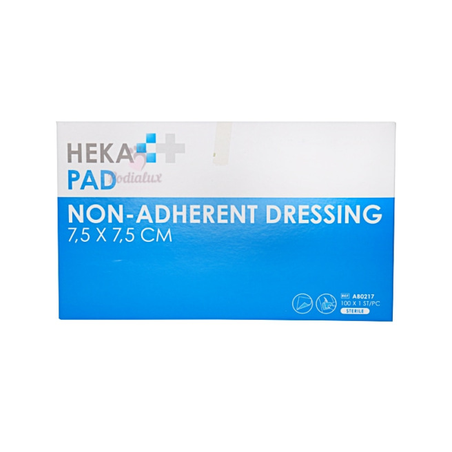 Non-adherent sterile compress Non-adherent sterile compress