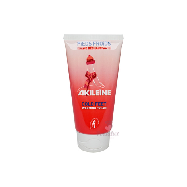 Warming Cream for Cold Feet. Akileïne. 75ml Tube