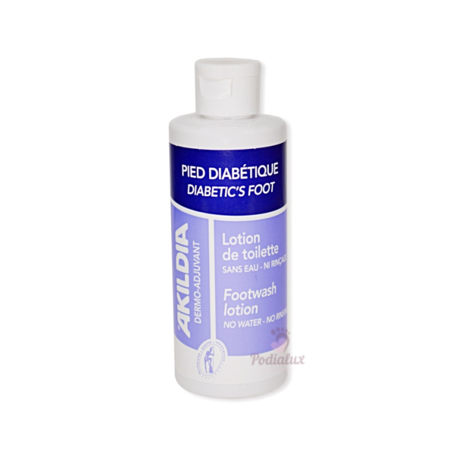 Lotion de toilette Akildia pour diabétiques. Akileïne. 200ml