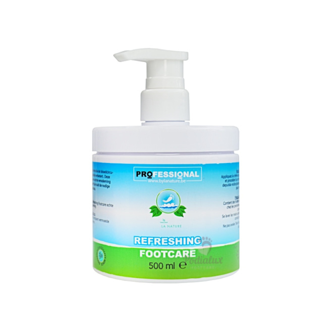 Verfrissende voetverzorging hydraterende crème door La Nature Airless flacon