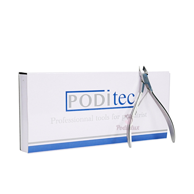 PODITEC pincet met 3mm bek 10cm