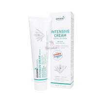 Cream for dry and chapped skin. Fusskraft blue. Gehwol.