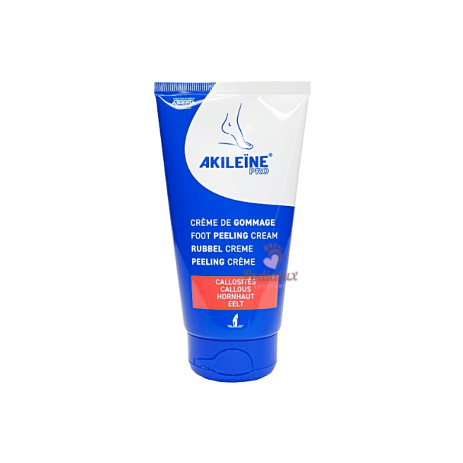 Exfoliating cream for dry to very dry feet. Akileïne. 75ml or 150ml.