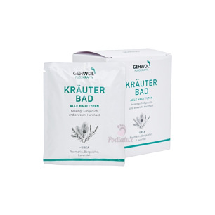 Kruidenbaden. Voetkracht. Gehwol.