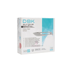 Sterile Blades DBK. Box of 100 pieces