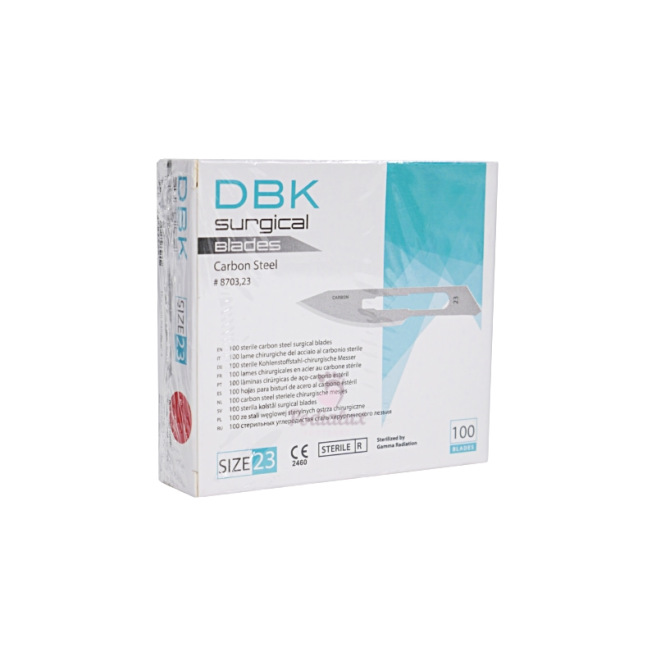 Steriele mesjes DBK. Doos van 100 stuks.