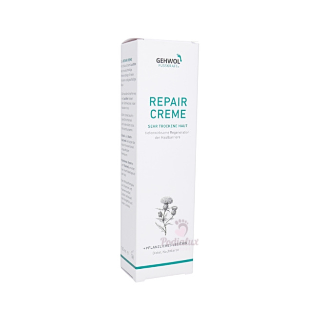 Repair cream for very dry and damaged skin Gehwol 125ml