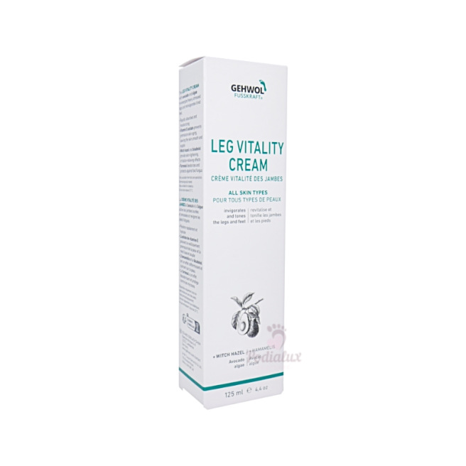 Vitalizing balm for legs and feet Fusskraft leg vitality Gehwol 125ml