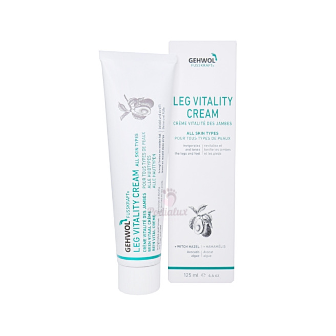 Vitalizing balm for legs and feet Fusskraft leg vitality Gehwol 125ml