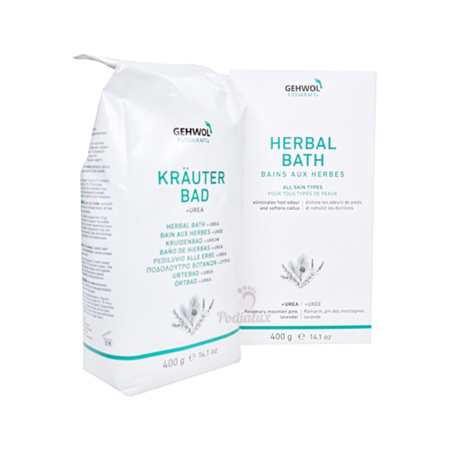 Bains aux herbes. Fusskraft. Gehwol. Bains aux herbes. Fusskraft. Gehwol.