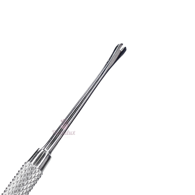 Applicateur avec embout spatule/fil titane Applicateur avec embout spatule/fil titane