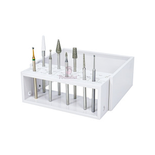 Set professionnel fraises multi-usage. Busch. 8 pièces+Steri-Safe Pro