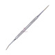 Double-ended corner file with fine diamond tips, 14 cm