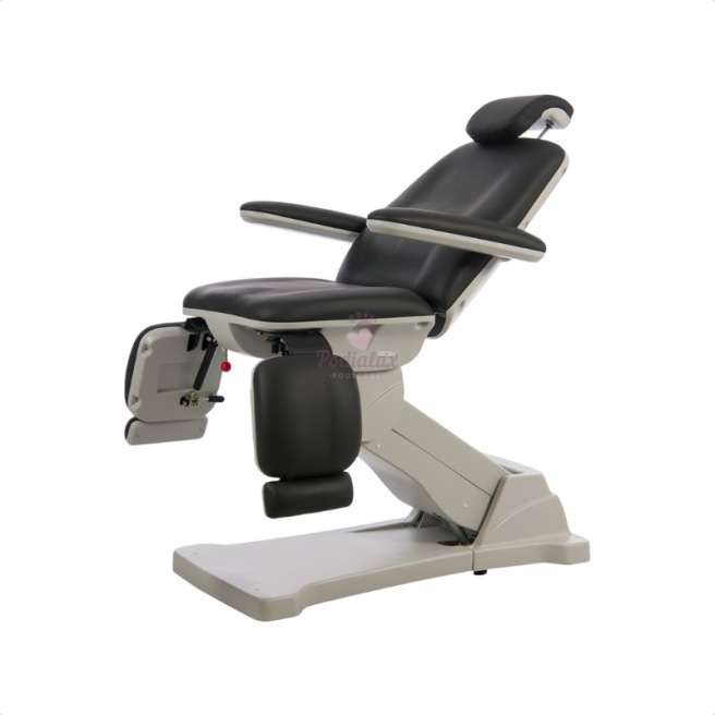 Perse 3-motor gray pedicure chair