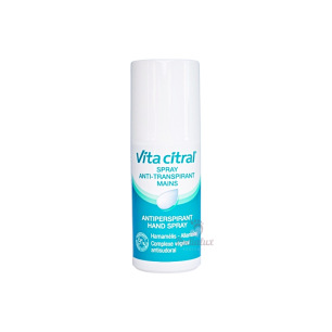 Spray mains anti-transpirant. Akileïne. 75ml