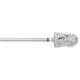 Fraise Diamantée Hybrid Twister Extra Gros Ronde 10mm Busch