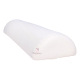 White half-round leg roll, length 44cm