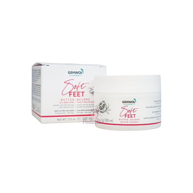 Hydraterende en voedende boter. Fusskraft Soft Feet. Gehwol. 500 ml. Hydraterende en voedende boter. Fusskraft Soft Feet. Gehwol. 500 ml.