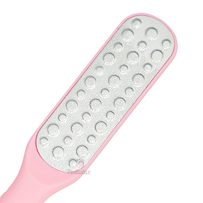 Dubbelzijdige rasp 22 cm Roze