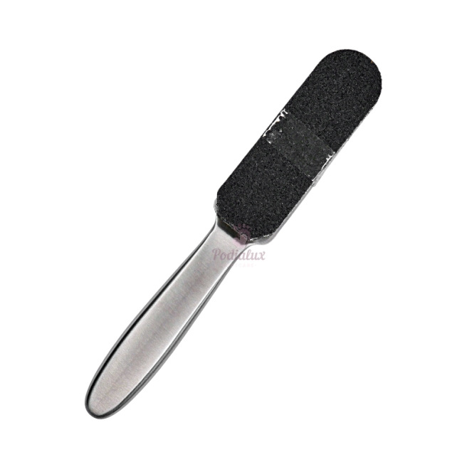 Râpe DualCare Poditec + 20 feuilles abrasives Manche Inox