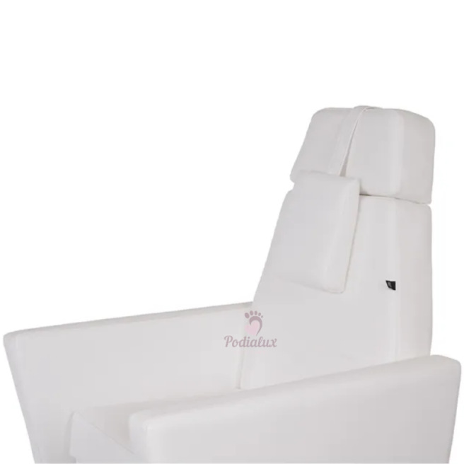 Fauteuil de pédicure et spa 2 moteurs Blanc