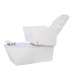 Fauteuil de pédicure et spa Cassiopée 2 moteurs Blanc