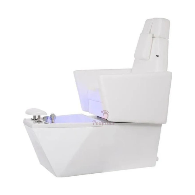 Fauteuil de pédicure et spa Cassiopée 2 moteurs Blanc
