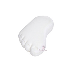 Petits savons en forme de Pied blanc pour cadeaux Parfum Muguet