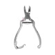 Pince sécateur à ongles inox 14 cm PODITEC