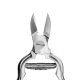 Pince sécateur à ongles inox 14 cm PODITEC