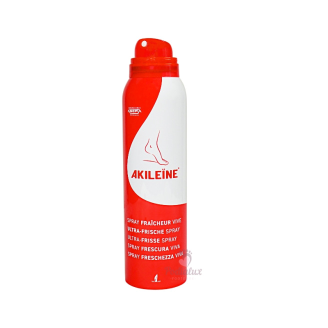 Spray Verfrissende Frisheid voor vermoeide en verhitte voeten. Akileïne. 150ml