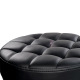Tabouret de pédicure noir