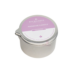 Bougie massage parfum Frangipane Bio Balance