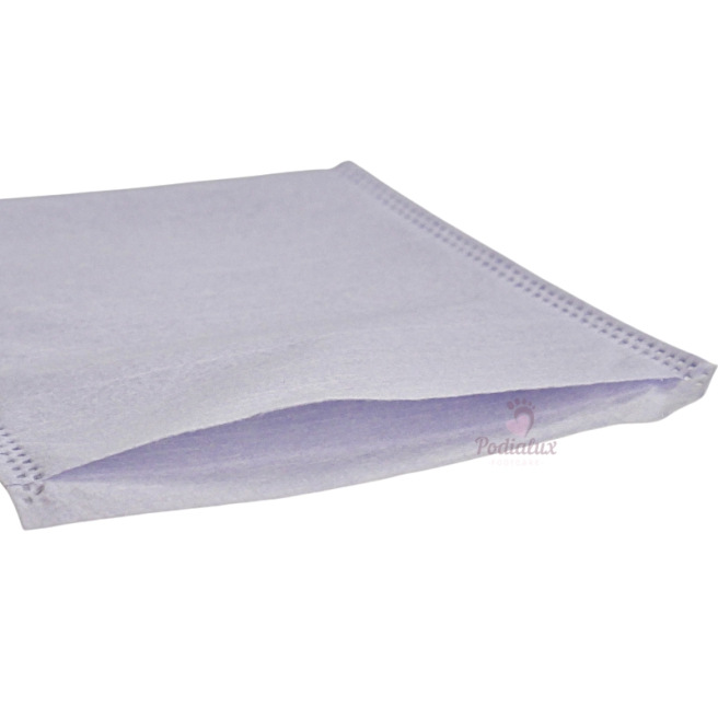 Gant de toilette jetable molletonné non plastifié 16 x 22 cm paquet de 50