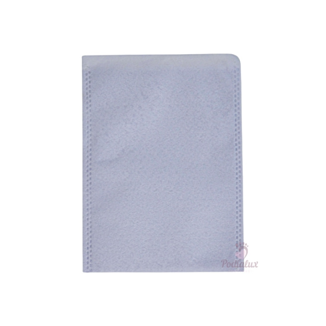 Gant de toilette jetable molletonné non plastifié 16 x 22 cm paquet de 50