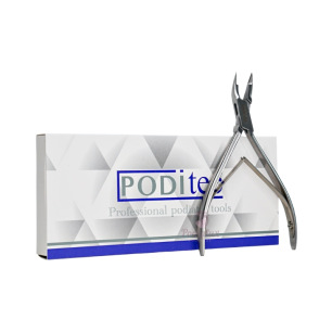 Pince à ongles incarnés pointe fine 15cm - Bec 9mm Poditec A15