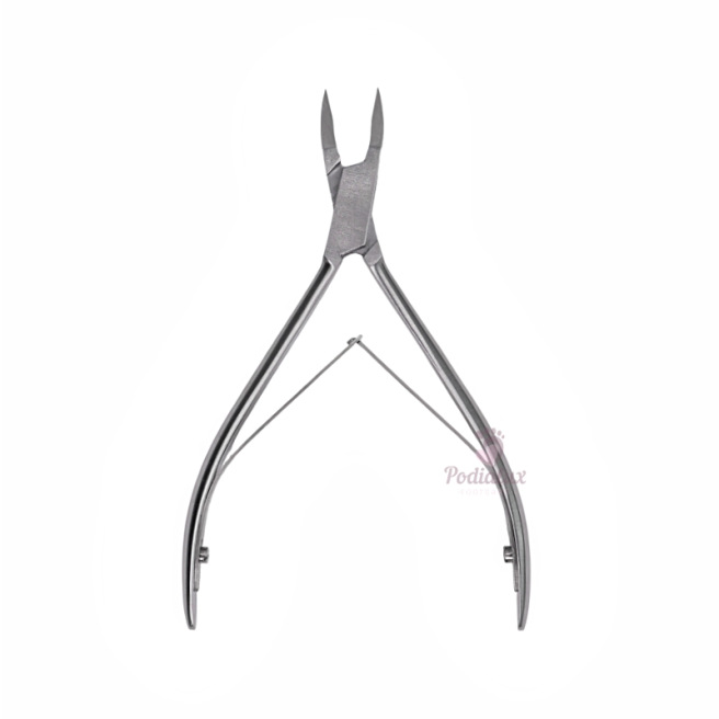 Pince à ongles incarnés pointe fine 15cm - Bec 9mm Poditec A15