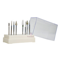 Kit de fraises Poditec Boîte de rangement + 5 fraises